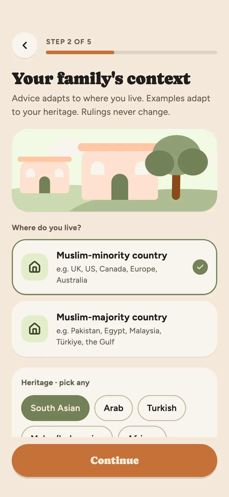 Rahmly screen: Your family’s context